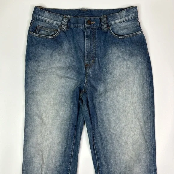 Vintage Ralph Lauren Straight Leg Denim Jeans Size 10 - Picture 2 of 12